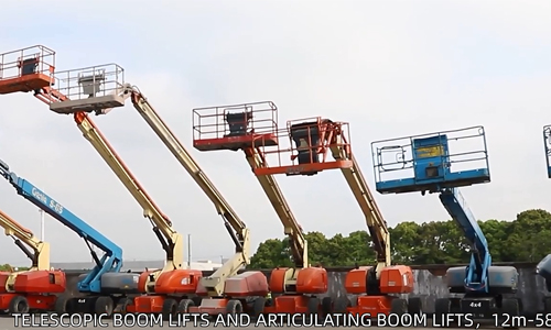 Used machines-Second-hand machines - low cost to cope with the fiercely competitive rental market
