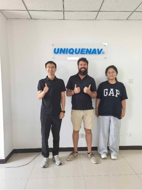 Australian Client Visits [Tianjin Unique Technology Co., Ltd.] to Strengthen Cooperation in High-Precision GNSS RTK Surveying