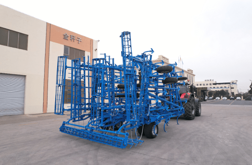 Jincula Agricultural Equipment Co., Ltd. successfully produced the first 16m multi-functional combined land preparation machine HERMES H255 in China