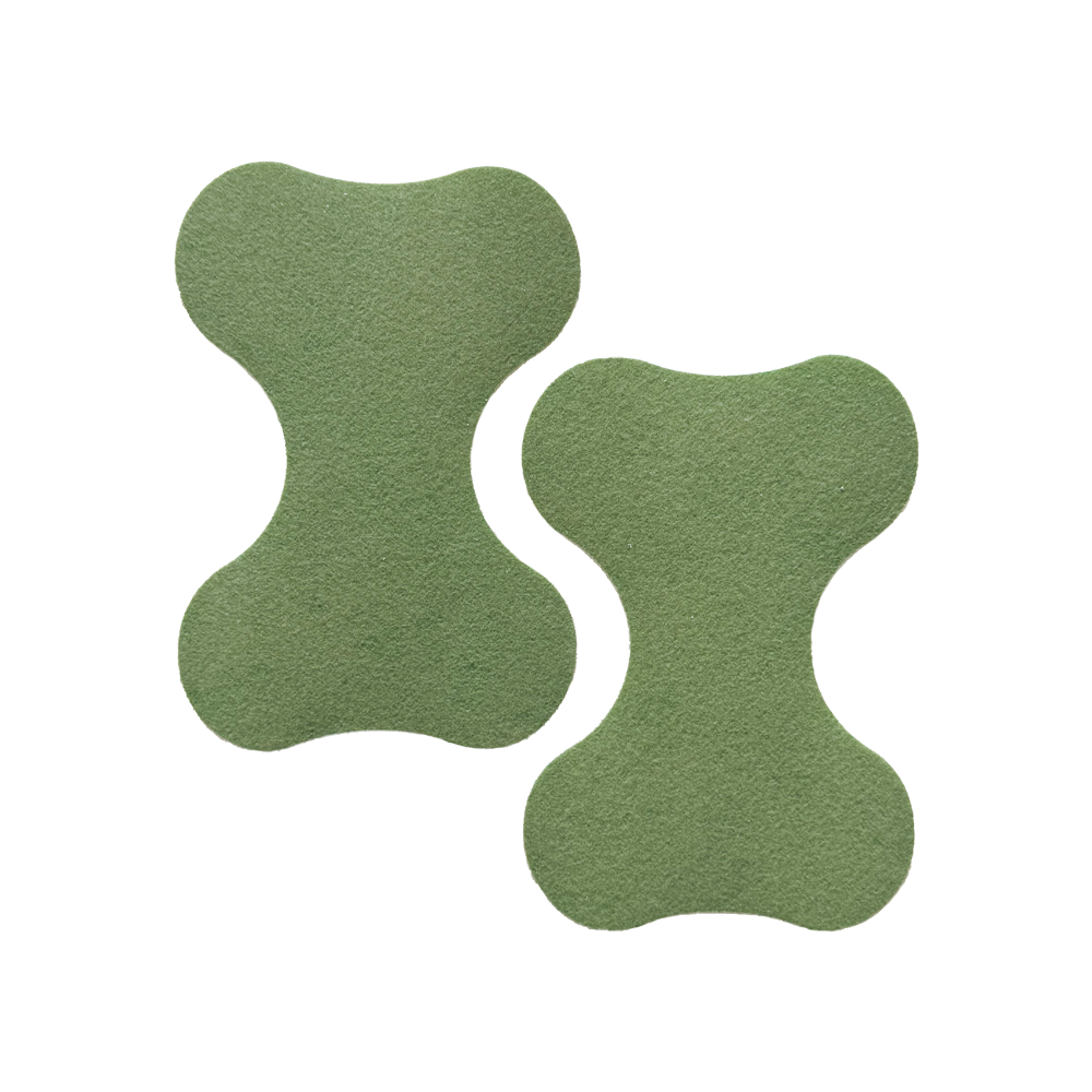How can a knee patch enhance physical therapy results?
