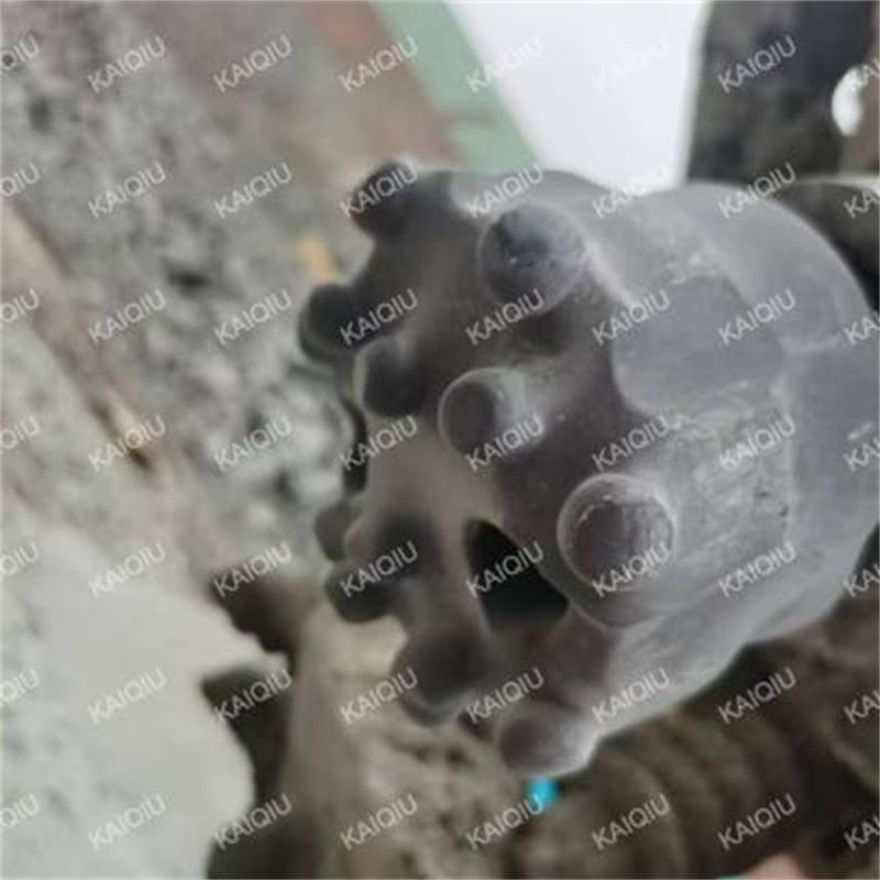 CIR Low-Pressure DTH Bits — Field Photos from a Mining Job