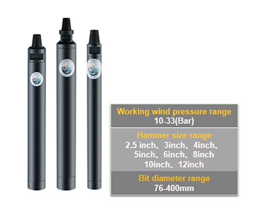 HIGH AIR PRESSURE HAMMERS DHD 、QL 、MISSION 、SD、NUMA series