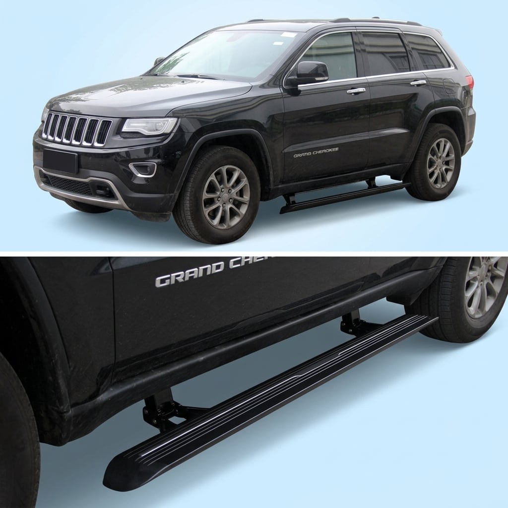 Exterior Accessories Parts Car Door Led Threshold Electric Side Step for Jeep GRAND CHEROKEE Running Board