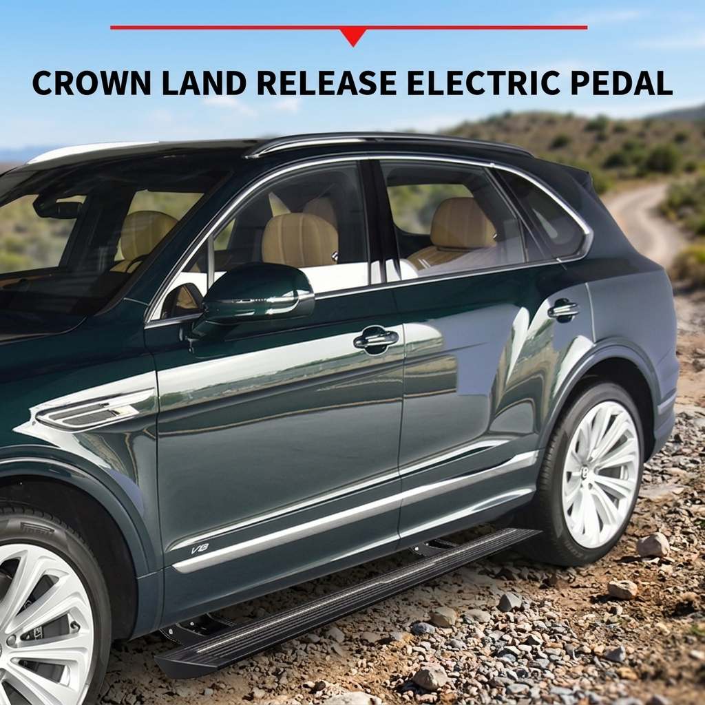 High-quality Other Exterior Accessories Aluminium Electric Side Step Running Boards for Bentley Bentayga