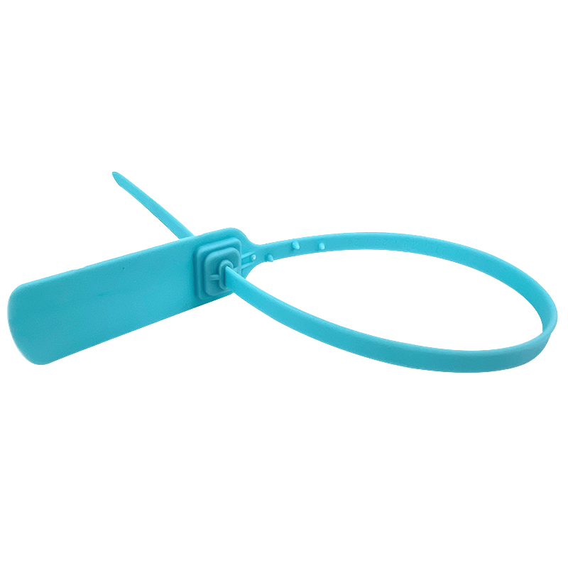 plastic seal tag 300mm adjustable pull tight security plastic seal-4