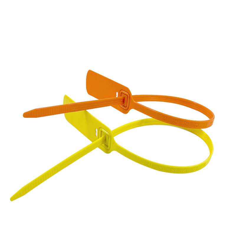 plastic seal tag 300mm adjustable pull tight security plastic seal-6