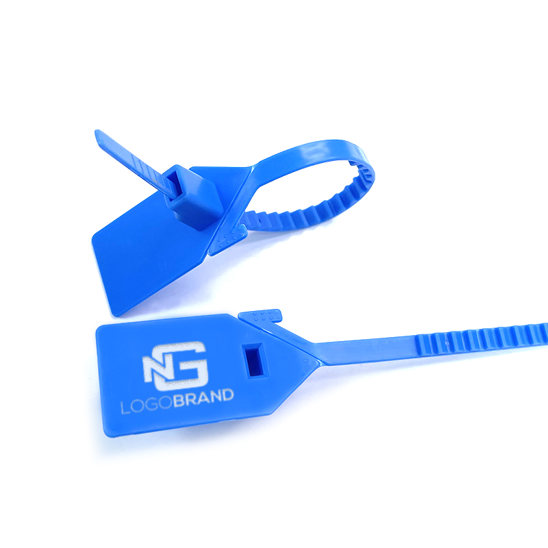 plastic seal for garment pull tight locking security plastic seal for fire extinguisher123-6