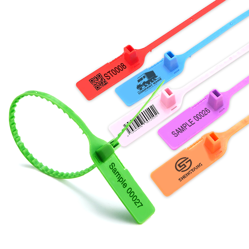 plastic seal for garment pull tight locking security plastic seal for fire extinguisher-5