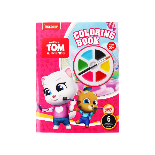 Talking Tom Coloring Book