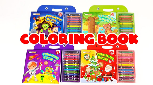Crayon Coloring Book
