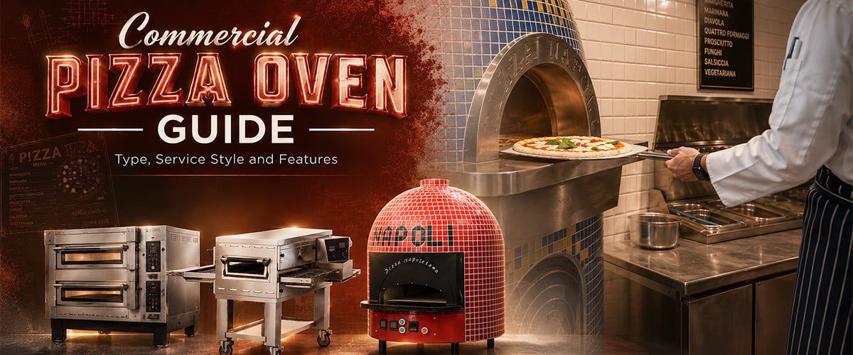 How to Choose the Best Commercial Pizza Oven for Your Restaurant: Type, Service Style, and Key Considerations
