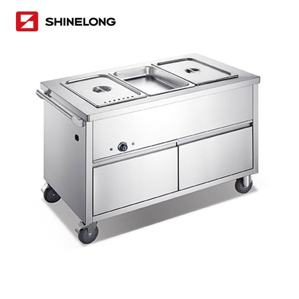 Mobile Bain Marie Trolley
