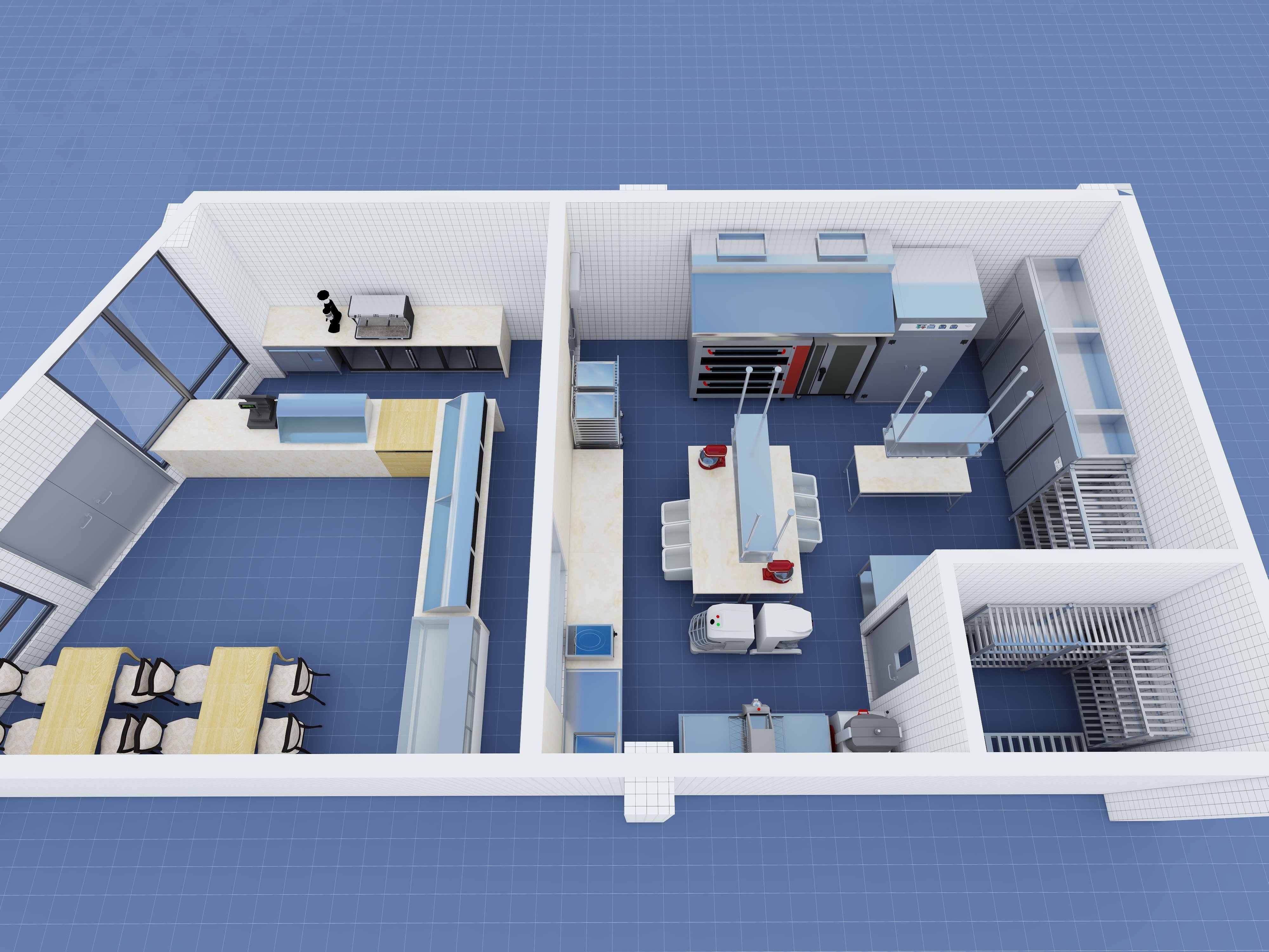 commercial bakery kitchen layout provided by SHINELONG.jpg