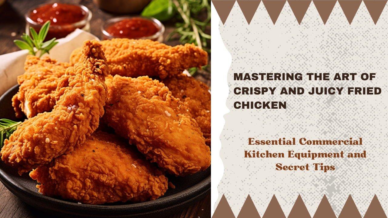 Mastering the Art of Crispy and Juicy Fried Chicken: Essential Commercial Kitchen Equipment and Secret Tips