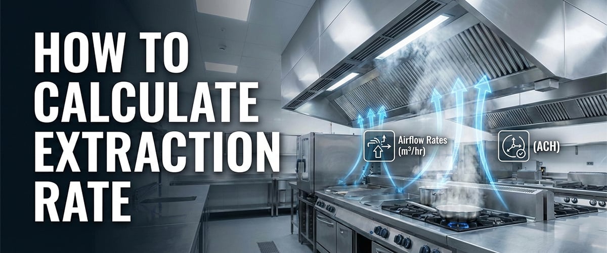 How to Calculate Extraction Rate for Commercial Kitchen Ventilation