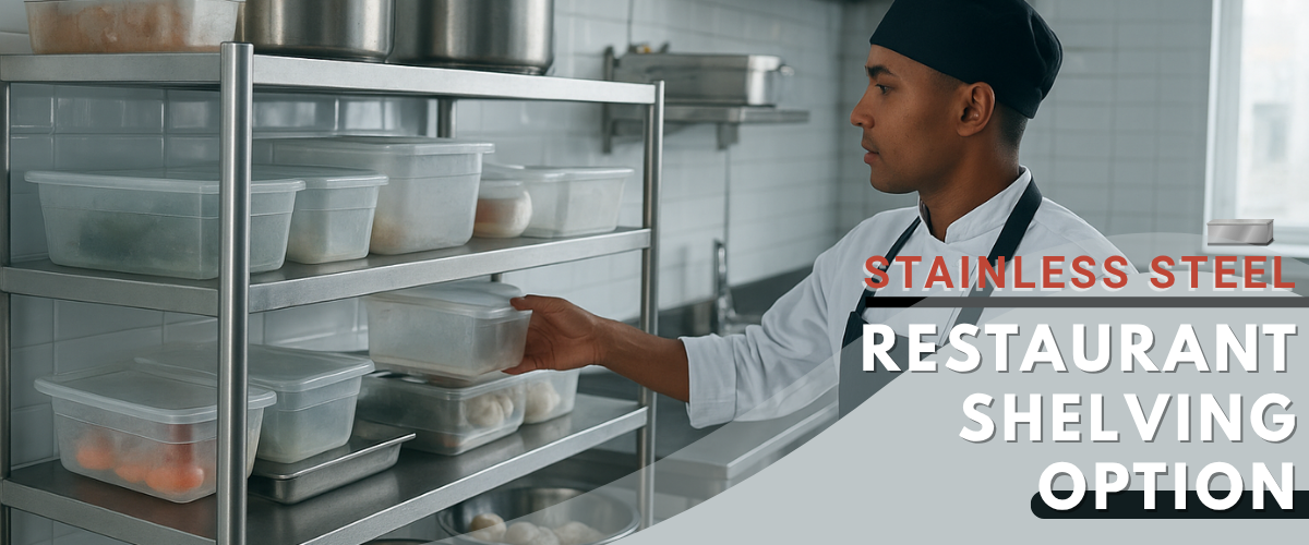 How to Choose the Appropriate Stainless Steel Shelving for Restaurant Kitchen Zones