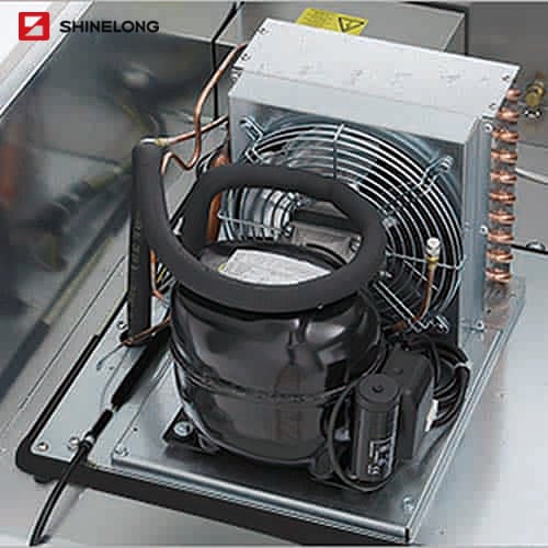 Powerful Top-Mounted Compressor