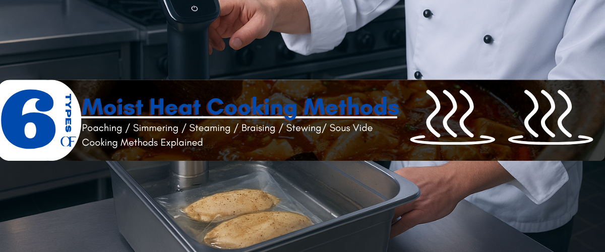 6 Types of Moist Heat Cooking Methods | Cooking Methods Explained