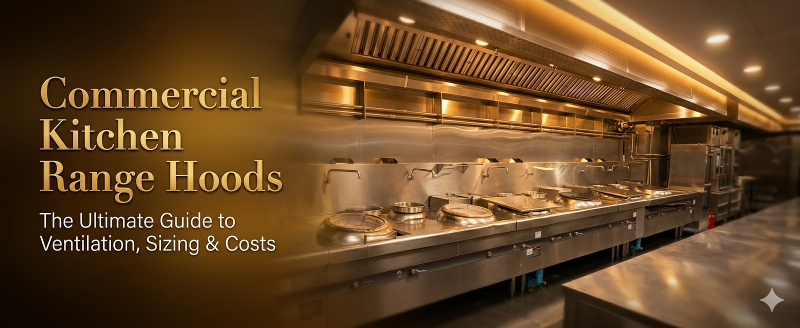 Commercial Kitchen Range Hoods: The Ultimate Guide to Ventilation, Sizing & Costs