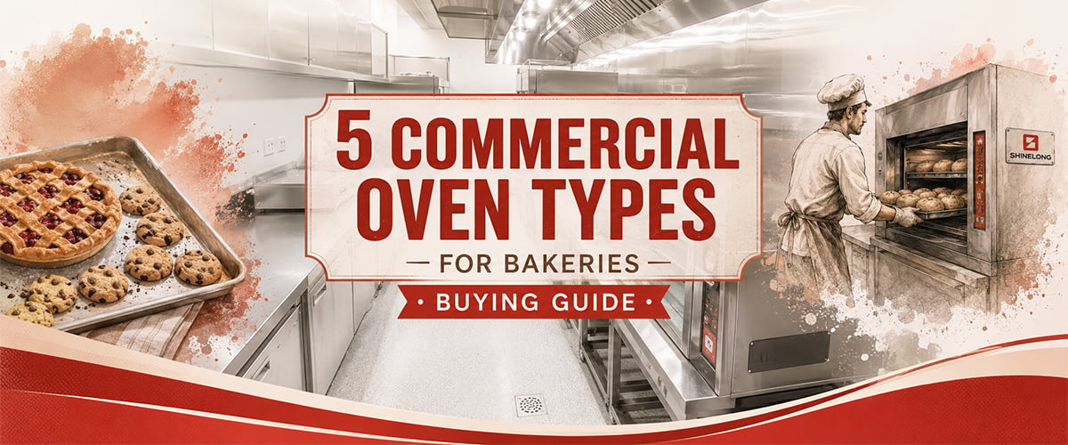 5 Types of Commercial Ovens for Bakeries: Features and Buying Tips