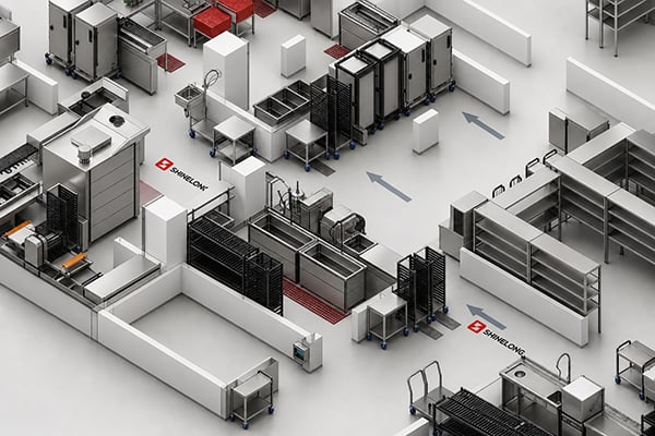 Efficient Food Transport Workflow