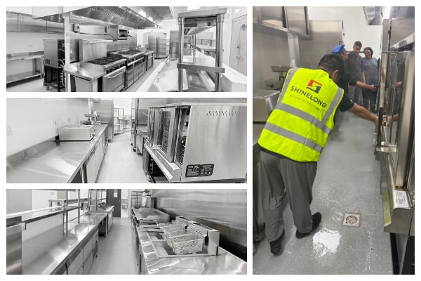 SHINELONG Hotel Kitchen Solution for Fort Young Hotel and Dive Resort