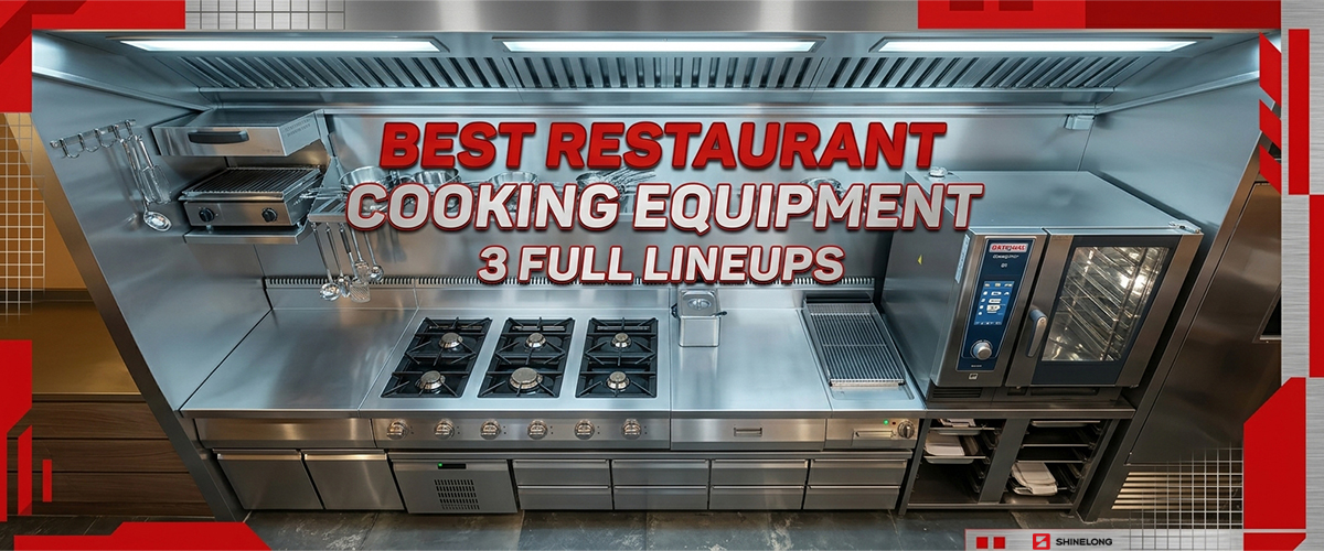 3 Complete Cookline Setups for Restaurants: How to Choose the Right Lineup