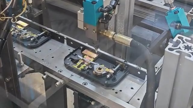 Our automated lock production workshop
