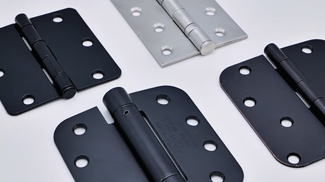 Our hinges are available in alloy steel, stainless steel, and aluminum materials