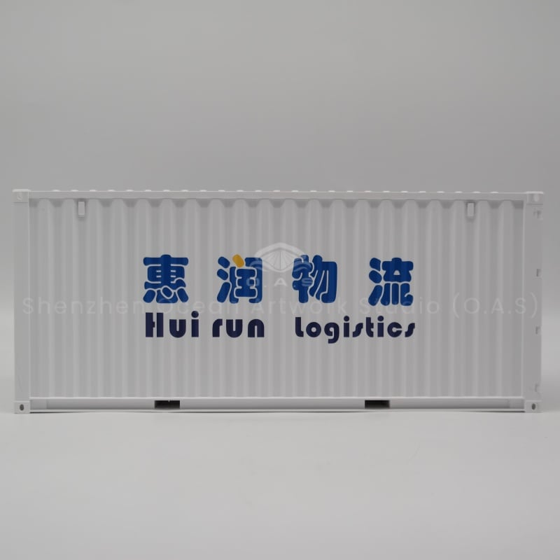 O.A.S factory specializes in customized 1:20 container models, which is the perfect choice for you to create a special gift container. With ingenuity to accurately restore the details of the container, from the box to the door lock are lifelike. Carefully designed and customized logo for you, the use of advanced technology to ensure that the logo eye-catching lasting. Manufacturers directly supply, control the quality, so that each model is full of sincerity. Amber@vesselmodel.com Tel:+86 18038048785