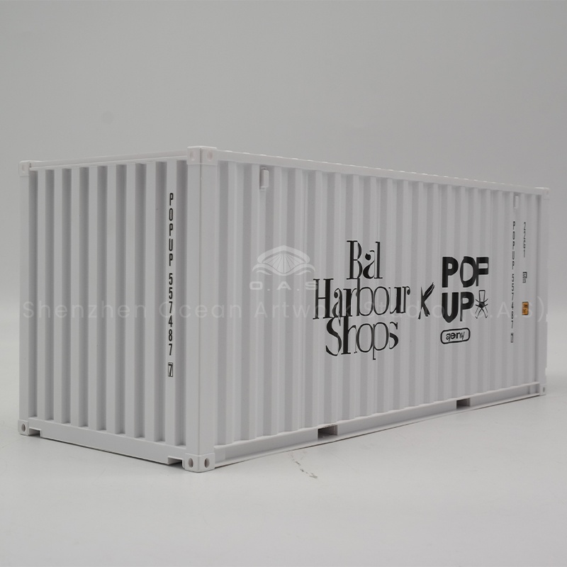 O.A.S adheres to the spirit of ingenuity to create a 1:20 container model. Model selection of high-quality materials, the use of exquisite workmanship, so that every detail is impeccable. Provide personalized logo customization to meet diverse needs. Whether it is used as a business gift or to decorate the office, it can highlight the unique taste and charm of the enterprise. Amber@vesselmodel.com Tel: +86 18038048785