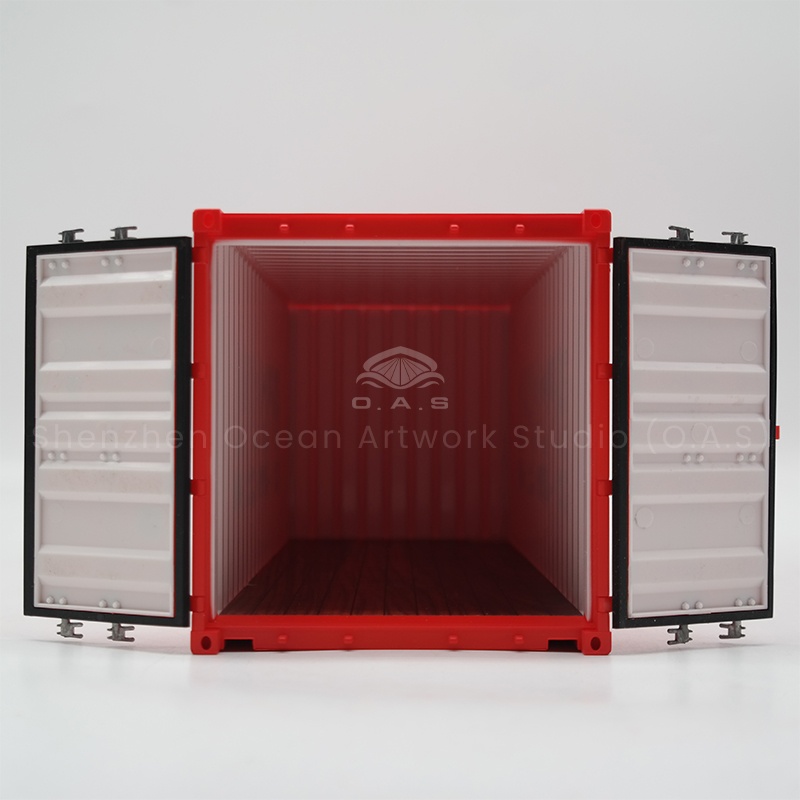 O.A.S factory focus on 20 feet theme container model logo customization. The team closely followed the engineering scene and theme features, cleverly integrated the corporate logo into the model, and restored the engineering container from the structure to the appearance height with the help of professional 3D modeling and laser cutting technology. Customized models can not only be used as exhibition props, but also become exquisite gifts for corporate publicity. Amber@vesselmodel.com Tel: +86 18038048785