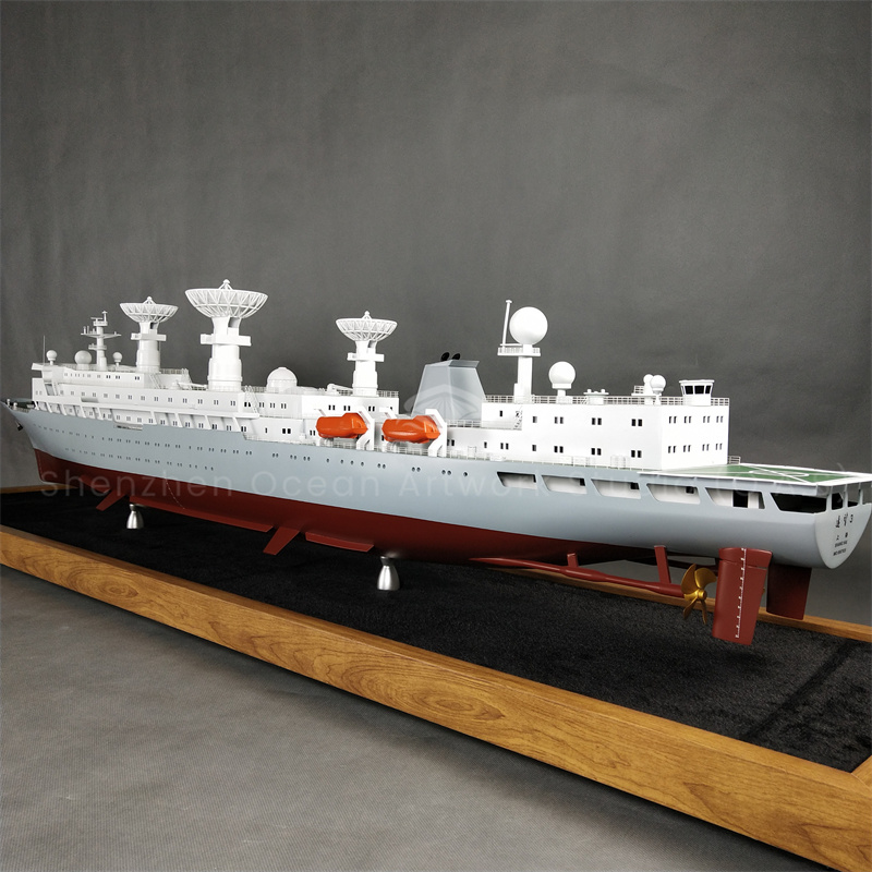 Our scientific ship models and French shipyards models blend precision with artistry! Fully customized to your needs, these high-fidelity simulation industrial models capture every intricate detail—from hull contours to equipment textures. Crafted with meticulous attention to scale and realism, they’re perfect for maritime exhibitions, corporate displays, research showcases, or premium collections. Whether replicating cutting-edge scientific vessels or iconic French shipyard creations, our team delivers unmatched craftsmanship. Each static industrial model embodies marine engineering excellence, turning engineering marvels into tangible masterpieces. Ideal for professionals, enthusiasts, or gifting—elevate your space with a timeless tribute to naval innovation and craftsmanship.Amber@vesselmodel.com Tel: +86 18038048785