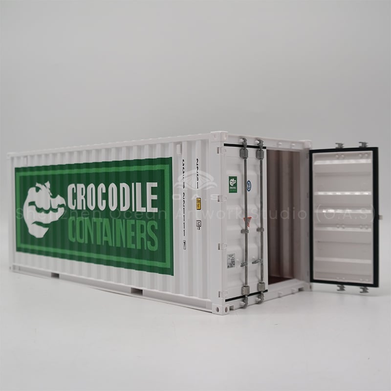 O.A.S Container model Workshop, focusing on 20-foot container model is the perfect choice! Professional manufacturers provide customized services, which can cleverly integrate the corporate logo into the model, both creative and practical. The model details are realistic, restoring the true style of the container. Whether it is a business gift or a souvenir for corporate activities, it can highlight corporate taste and leave a deep impression.Amber@vesselmodel.com Tel:+86 18038048785
