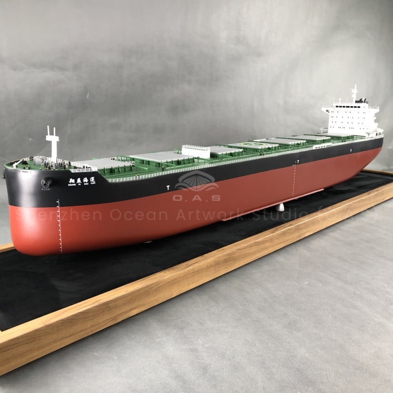 【LAC】O.A.S Manufacturer High Quality Ship Model Business Gifts Cargo Boat Models Custom 150cm Bulk Cargo Ship Model