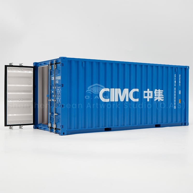 【LAC】O.A.S Container Model Factory 20GP Plastic Crafts Shipping Boxes  CIMC Miniature Container Model