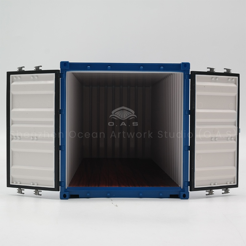 Corporate gift do not tangle! O.A.S Container Factory launches 1:20 container model customization service, which can beautifully present the company logo. The model is strictly to scale, from the box panel to the door lock, full of details. Whether it is the annual meeting, business gifts, highlight the style, help the company's image extra points, the factory price is good, fast delivery.Amber@vesselmodel.com Tel:+86 18038048785