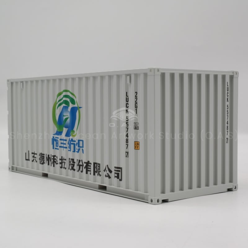Unique 20-foot personalized container model customization, choose O.A.S! As a professional model manufacturer, we support to integrate your brand logo and exclusive elements into the model to create a super eye-catching container model gift. From the creative idea to the delivery of the finished product, each link is strictly checked, so that the model becomes a powerful helper of brand publicity. Amber@vesselmodel.com Tel: +86 18038048785