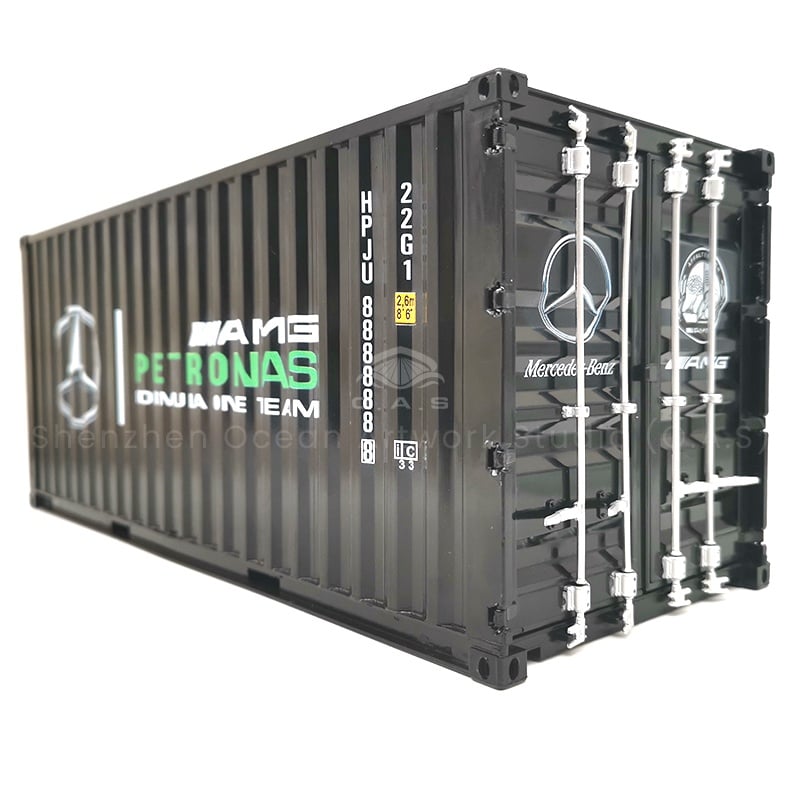 O.A.S container model manufacturers, refined 1:20 shipping container model, with high-quality materials, ingenuity, highly restore the real container style. We provide logo customization services, accurate implantation of freight forwarding logistics company logo, so that the model incarnation brand promotion tool. As a freight forwarding logistics gift, it can effectively enhance the corporate image and brand influence in business dealings.Amber@vesselmodel.com Tel:+86 18038048785