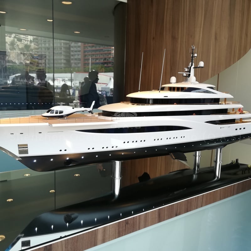 【LAC】80cm Yachts Custom ship model  Custom shipping Yacht model O.A.S shipmodel