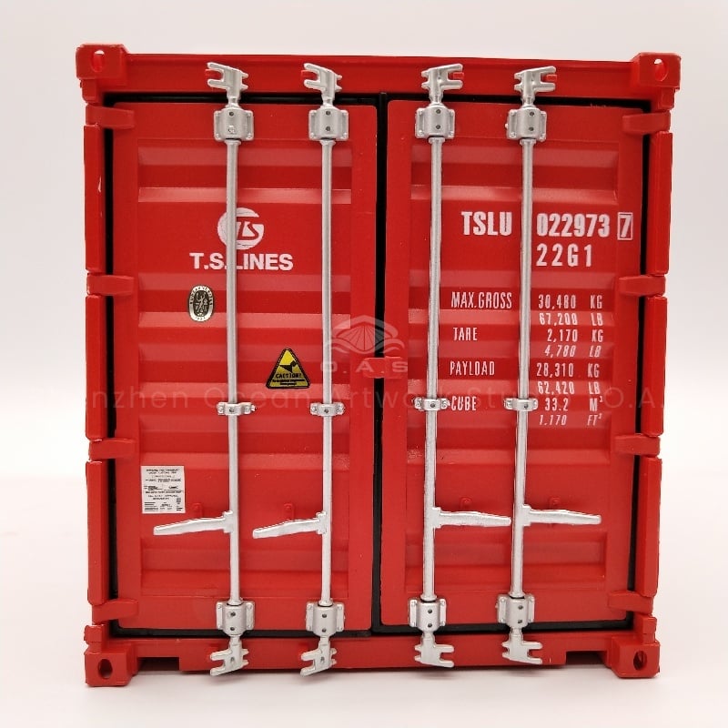Does the shipping field advertise or collect good props? O.A.S for you! We carefully create 1:20 TS-LINES container model, accurate scale, full of details, true restoration of shipping containers. At the same time, we provide logo customization service, from the idea to the finished product, every link is strictly controlled, helping you to easily have a unique model. Amber@vesselmodel.com Tel: +86 18038048785