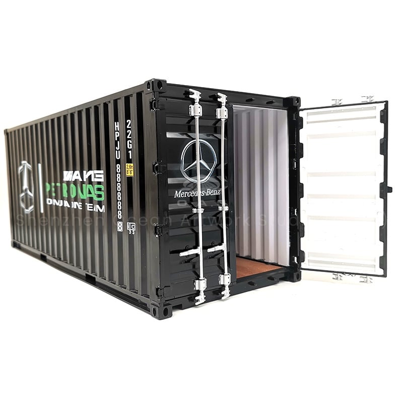 O.A.S container model manufacturers, refined 1:20 shipping container model, with high-quality materials, ingenuity, highly restore the real container style. We provide logo customization services, accurate implantation of freight forwarding logistics company logo, so that the model incarnation brand promotion tool. As a freight forwarding logistics gift, it can effectively enhance the corporate image and brand influence in business dealings.Amber@vesselmodel.com Tel:+86 18038048785