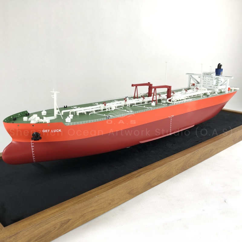 【LAC】120cm oil tanker scale model ships oil tanker shipping model Admiralty Shipyard O.A.S shipmodel