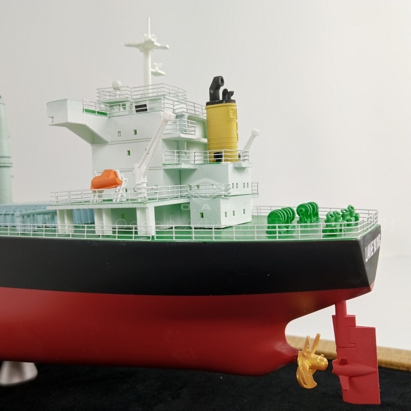 he bulk carrier model produced by O.A.S is characterized by its large body, spacious cargo hold and smooth lines, which finely restore the style of the real bulk carrier. Whether it is a collection for sailing enthusiasts, or for popular science education, it is of great value.Amber@vesselmodel.com Tel:+86 18038048785