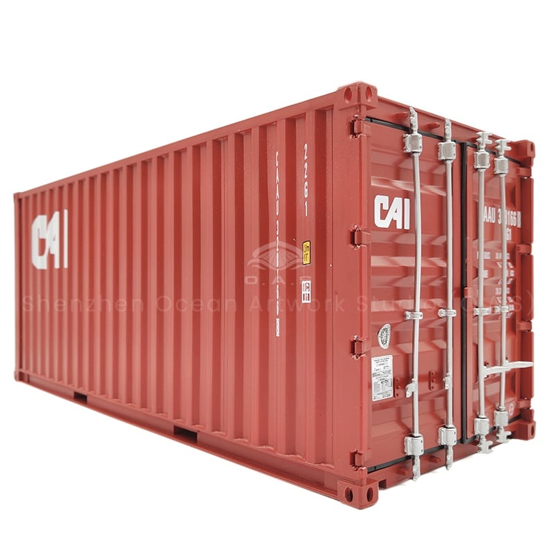 O.A.S rely on superb technology, ingenuity carved 1:20 container model. The model is built according to the real scale, the material is exquisite, and the details are lifelike. Support logo customization, the brand cleverly integrated. It is not only a very artistic shipping gift, for business gifts, highlight the style, but also become the effective