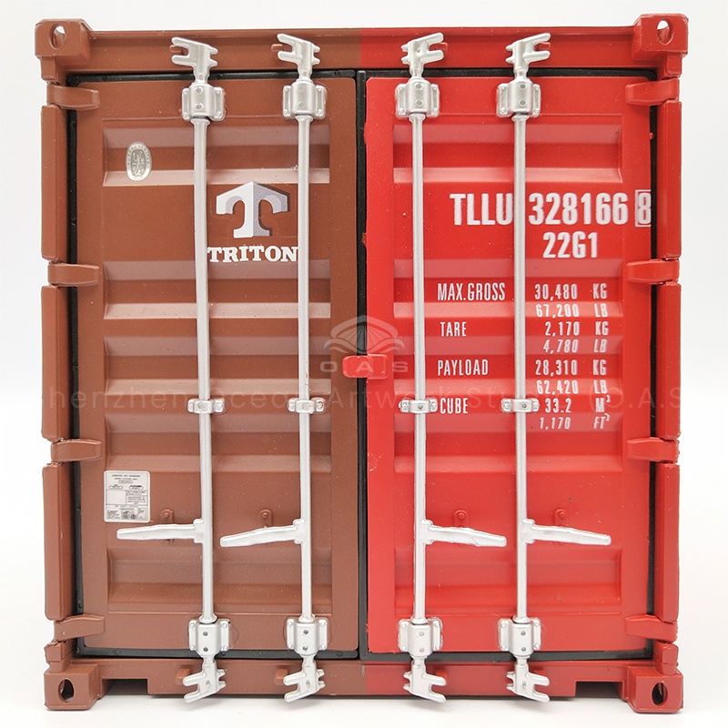 O.A.S factory specializes in customized 1:20 container models, which is the perfect choice for you to create a special gift container. With ingenuity to accurately restore the details of the container, from the box to the door lock are lifelike. Carefully designed and customized logo for you, the use of advanced technology to ensure that the logo eye-catching lasting. Manufacturers directly supply, control the quality, so that each model is full of sincerity. Amber@vesselmodel.com Tel:+86 18038048785