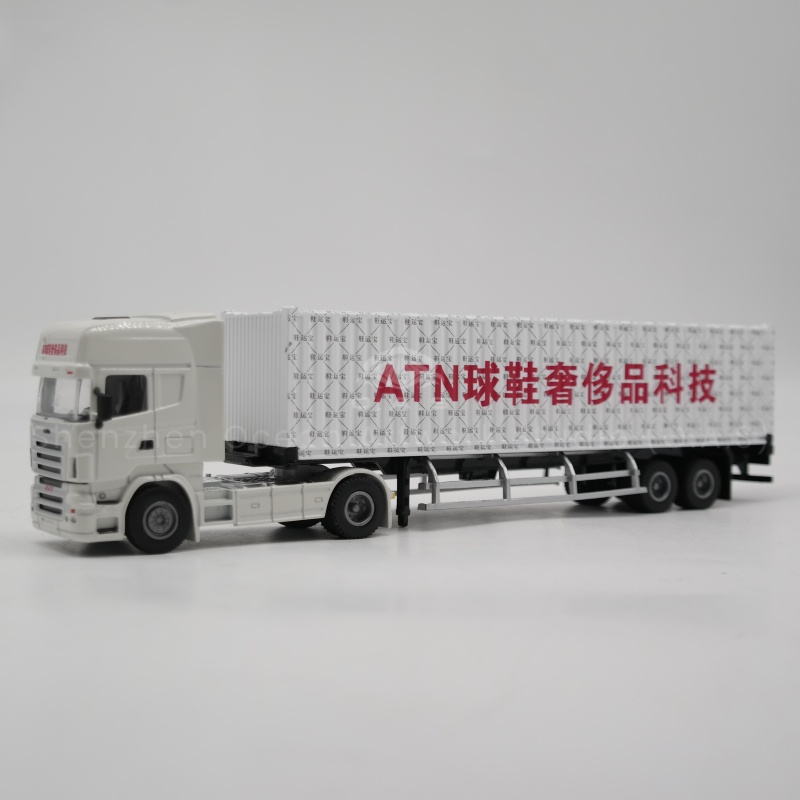 【LAC】O.A.S Container Model Factory Shipping Gift Customized 1:50 ATN Alloy Material  Container Model Truck