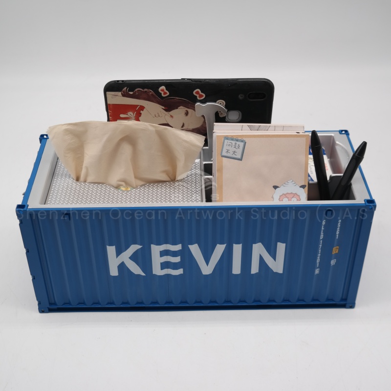 O.A.S ship model factory focuses on creating 1:20 shipyard container tissue box model, empowering the corporate brand! With shipyard container as the prototype, 1:20 exquisite restoration, unique appearance. Support corporate logo customization, placed in the office area, conference room, or as a business gift, can cleverly display the corporate image, enhance brand recognition, quickly customized! Amber@vesselmodel.com Tel: +86 18038048785