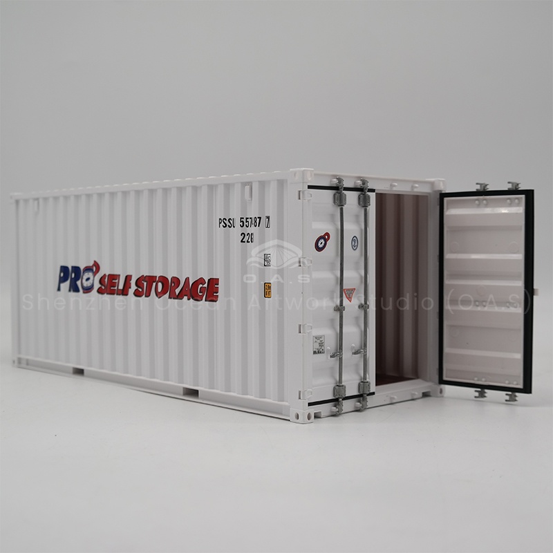 O.A.S factory focuses on model customization, launches 1:20 theme container model! Whether it's incorporating a brand logo, creating a promotional tool, or fitting into a specific engineering theme, we can easily do it. From the selection of materials to the process, layers of control to ensure that the model details are realistic. Suitable for exhibitions, business gifts and other scenes, with ingenuity to meet your custom needs. Amber@vesselmodel.com Tel: +86 18038048785