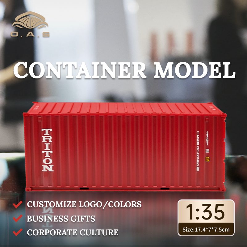 【LAC】1:35Container model/Customize logo colors/Triton